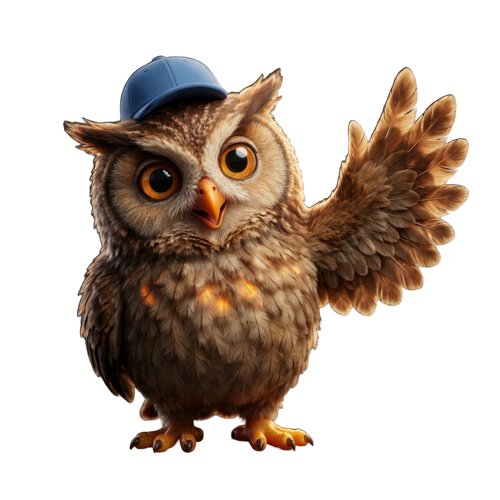Jesse the owl, your AI study buddy